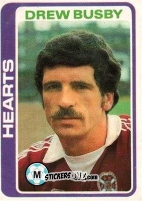 Sticker Drew Busby - Scottish Footballers 1979-1980
 n. 4 - Topps
