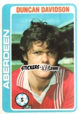 Cromo Duncan Davidson - Scottish Footballers 1979-1980
 - Topps