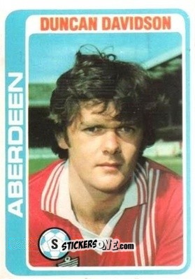 Cromo Duncan Davidson - Scottish Footballers 1979-1980
 n. 81 - Topps