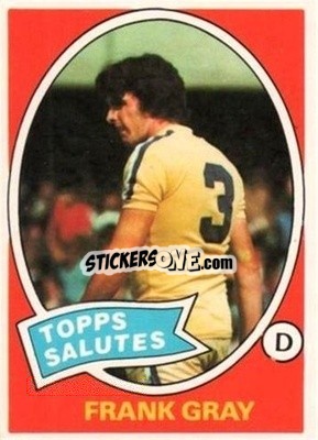 Sticker Frank Gray - Scottish Footballers 1979-1980
 - Topps