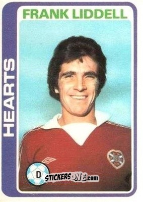 Sticker Frank Liddell - Scottish Footballers 1979-1980
 n. 78 - Topps