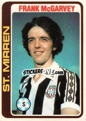 Sticker Frank McGarvey - Scottish Footballers 1979-1980
 - Topps