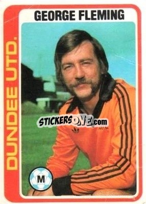 Sticker George Fleming - Scottish Footballers 1979-1980
 n. 51 - Topps