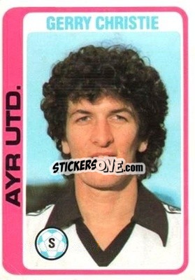 Sticker Gerry Christie - Scottish Footballers 1979-1980
 - Topps