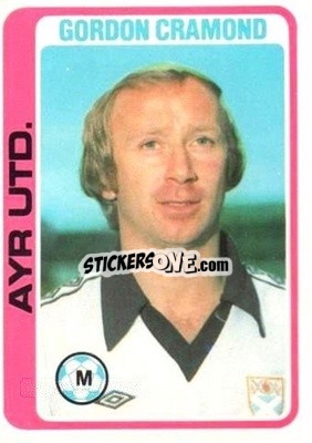 Sticker Gordon Cramond - Scottish Footballers 1979-1980
 - Topps