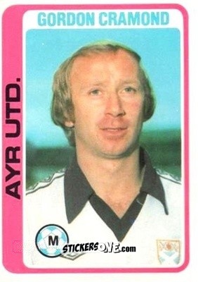 Sticker Gordon Cramond - Scottish Footballers 1979-1980
 - Topps