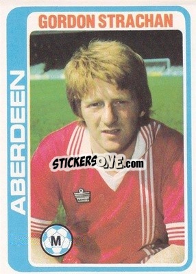 Sticker Gordon Strachan - Scottish Footballers 1979-1980
 - Topps