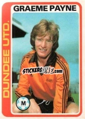 Cromo Graeme Payne - Scottish Footballers 1979-1980
 - Topps