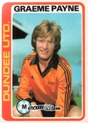 Sticker Graeme Payne - Scottish Footballers 1979-1980
 n. 82 - Topps