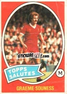 Sticker Graeme Souness - Scottish Footballers 1979-1980
 - Topps