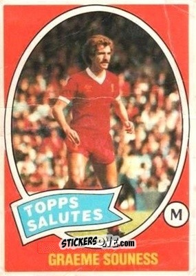 Sticker Graeme Souness - Scottish Footballers 1979-1980
 n. 123 - Topps