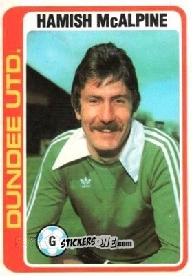 Sticker Hamish McAlpine - Scottish Footballers 1979-1980
 n. 60 - Topps
