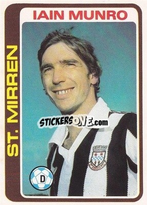 Sticker Iain Munro - Scottish Footballers 1979-1980
 - Topps