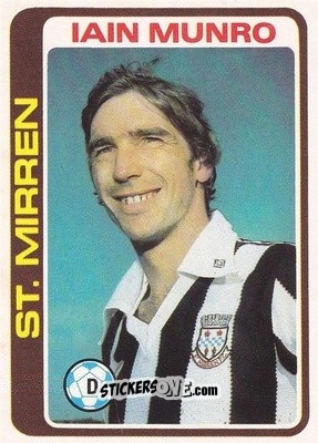 Sticker Iain Munro - Scottish Footballers 1979-1980
 n. 55 - Topps