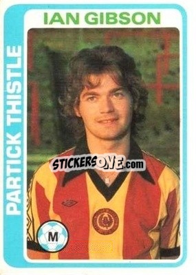 Sticker Ian Gibson - Scottish Footballers 1979-1980
 - Topps