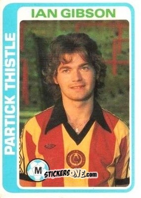 Sticker Ian Gibson - Scottish Footballers 1979-1980
 - Topps