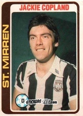 Sticker Jackie Copland - Scottish Footballers 1979-1980
 n. 80 - Topps