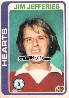 Sticker Jim Jefferies - Scottish Footballers 1979-1980
 - Topps