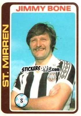 Sticker Jimmy Bone - Scottish Footballers 1979-1980
 - Topps