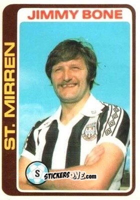 Sticker Jimmy Bone - Scottish Footballers 1979-1980
 - Topps