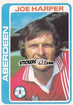 Cromo Joe Harper - Scottish Footballers 1979-1980
 - Topps