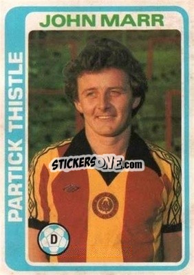 Sticker John Marr - Scottish Footballers 1979-1980
 - Topps