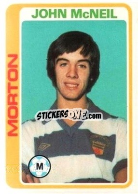 Sticker John McNeil - Scottish Footballers 1979-1980
 - Topps