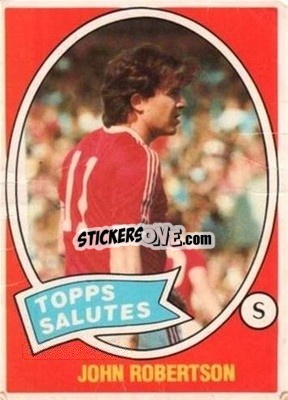 Cromo John Roberon - Scottish Footballers 1979-1980
 - Topps