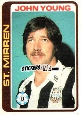 Sticker John Young - Scottish Footballers 1979-1980
 - Topps