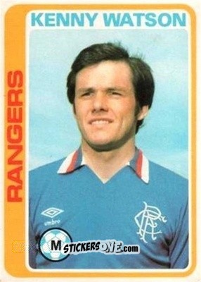 Sticker Kenny Watson - Scottish Footballers 1979-1980
 n. 131 - Topps