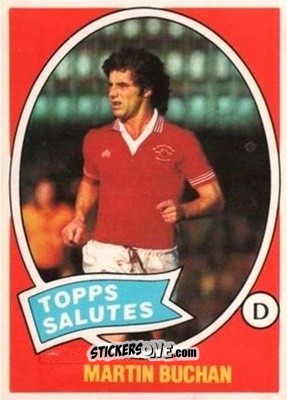 Sticker Martin Buchan - Scottish Footballers 1979-1980
 n. 110 - Topps