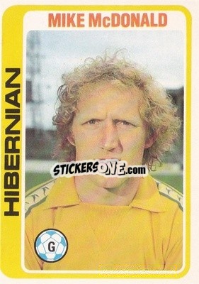 Sticker Mike McDonald - Scottish Footballers 1979-1980
 - Topps