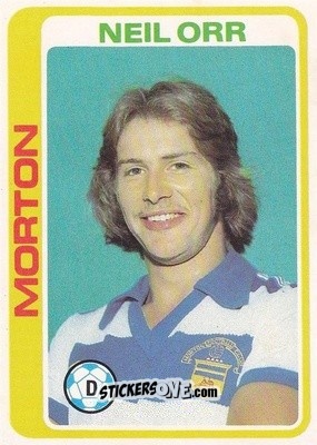 Sticker Neil Orr - Scottish Footballers 1979-1980
 n. 6 - Topps