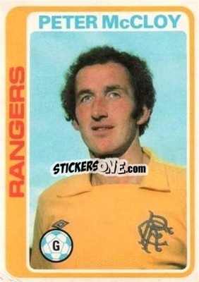 Cromo Peter McCloy - Scottish Footballers 1979-1980
 - Topps