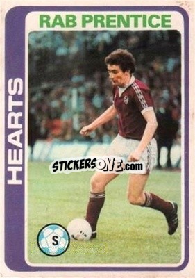 Sticker Rab Prentice - Scottish Footballers 1979-1980
 - Topps