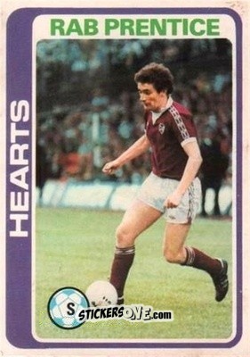 Sticker Rab Prentice - Scottish Footballers 1979-1980
 - Topps