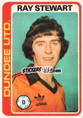 Sticker Ray Stewart - Scottish Footballers 1979-1980
 - Topps
