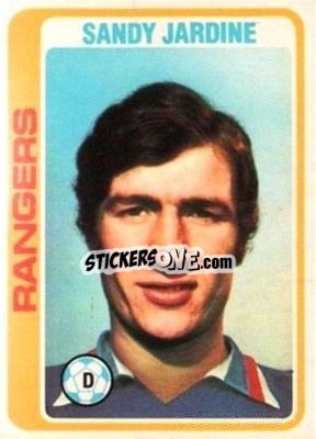 Cromo Sandy Jardine - Scottish Footballers 1979-1980
 - Topps