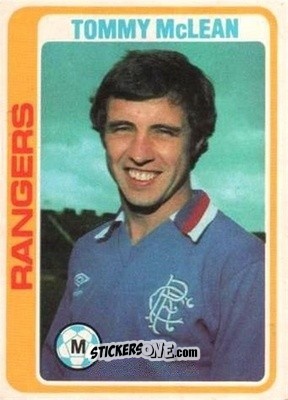Sticker Tommy McLean - Scottish Footballers 1979-1980
 n. 8 - Topps