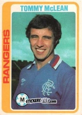 Cromo Tommy McLean - Scottish Footballers 1979-1980
 - Topps