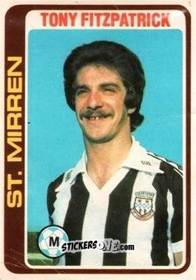 Sticker Tony Fitzpatrick - Scottish Footballers 1979-1980
 n. 10 - Topps