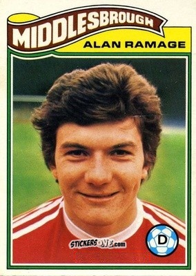 Sticker Alan Ramage - Footballers 1978-1979
 n. 242 - Topps