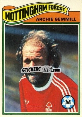Sticker Archie Gemmill - Footballers 1978-1979
 - Topps