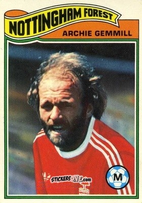 Sticker Archie Gemmill - Footballers 1978-1979
 n. 160 - Topps