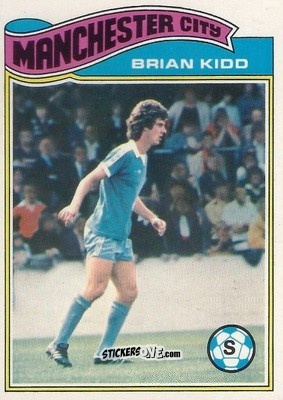 Sticker Brian Kidd - Footballers 1978-1979
 n. 85 - Topps
