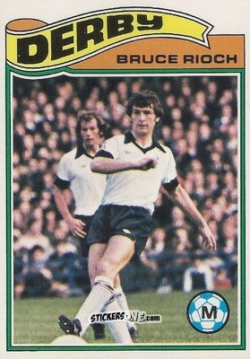 Sticker Bruce Rioch - Footballers 1978-1979
 n. 15 - Topps