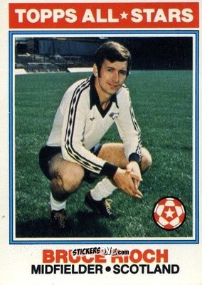 Sticker Bruce Rioch  - Footballers 1978-1979
 n. 139 - Topps