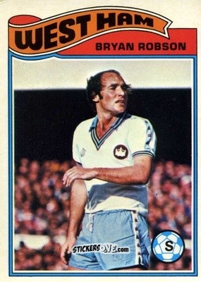 Sticker Bryan Robson - Footballers 1978-1979
 n. 165 - Topps