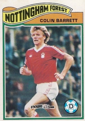 Sticker Colin Barrett - Footballers 1978-1979
 n. 76 - Topps
