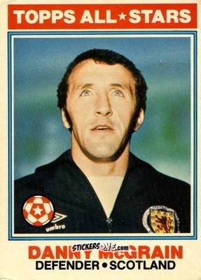 Sticker Danny McGrain 